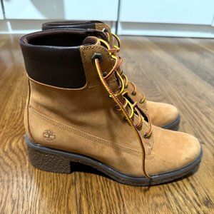 Timberland block heel boots size 6.5